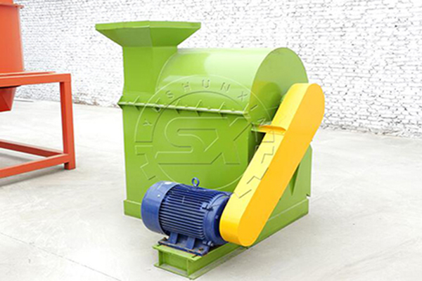 Chicken manure crusher in SX