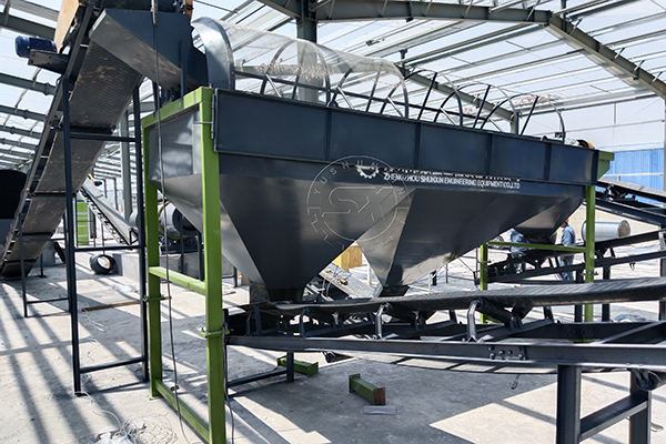 SXGS-2080 large scale rotary screener working