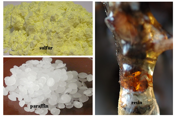 Materials for fertilizer coating