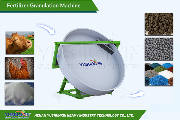 Economical fertilizer granulator