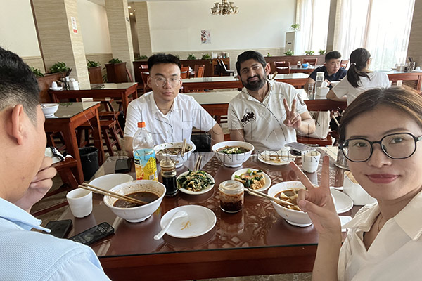 Receive biofertilizer making customer from Pakistan