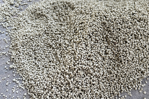 Cat litter production