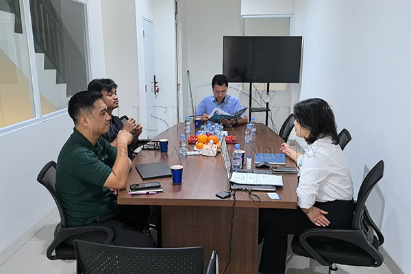 Indonesian investor visit YUSHUNXIN overseas branch