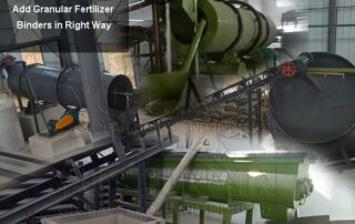 add granular fertilizer binders the right way