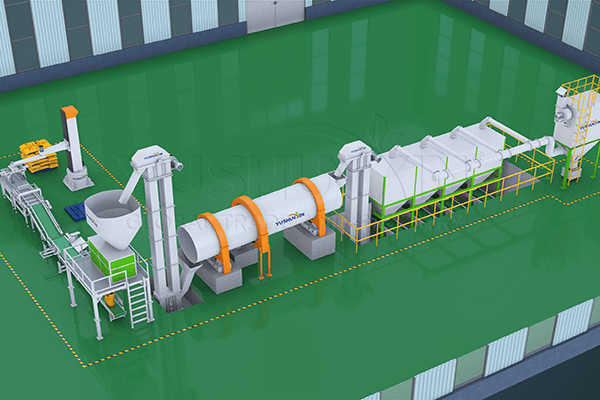 60 TPH complex fertilizer blending system
