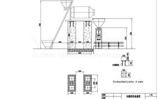 on-ground installation of NPK fertilizer blending system