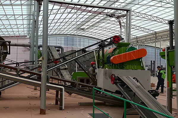 30000 TPY stirring tooth granulaton plant