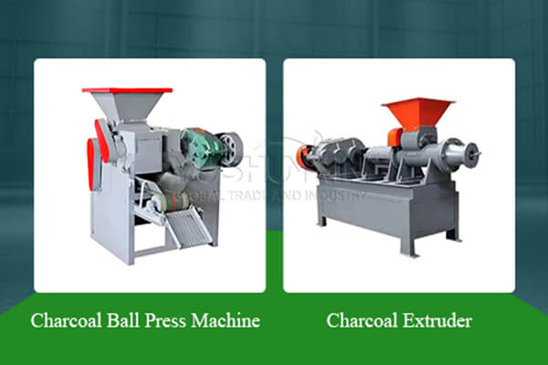 BBQ charcoal briquette machines