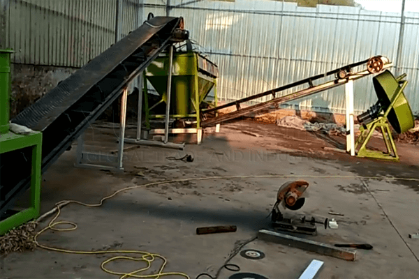 Installation of small scale fertilizer granulation line in farms