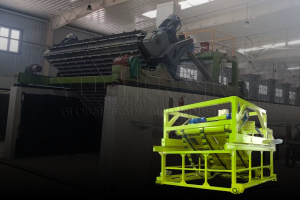 chain plate fertilizer compost machine