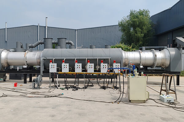 crop residue pyrolysis system