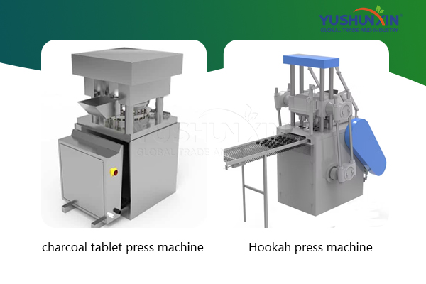 hookah charcoal briquette making equipment
