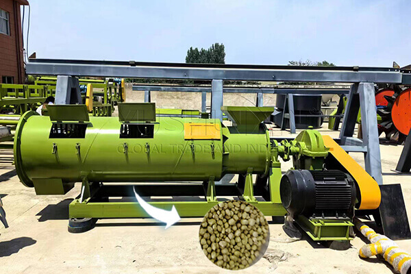 stirring teeth granular fertilizer machine for strength pellet production