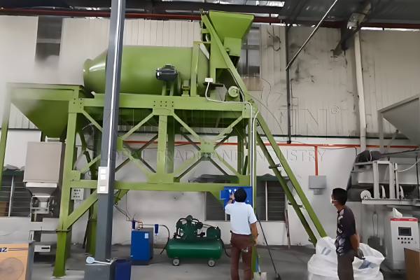 5TPH NPK pellets blending plant