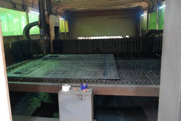 Laser cutting machine for YUSHUNXIN fertilizer equipment manufacturing