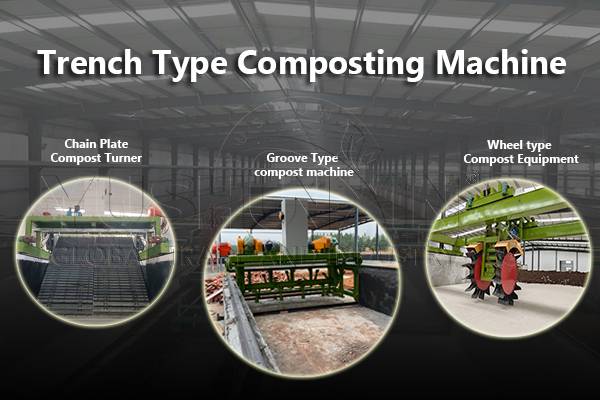 economical tench type compost machines