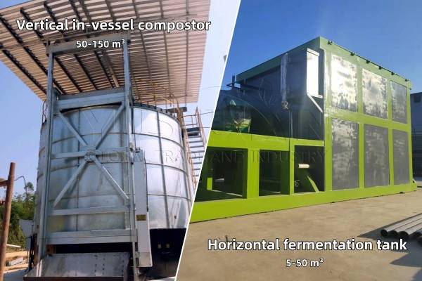 in-vessel compostors for fast commercial fertilizer composting