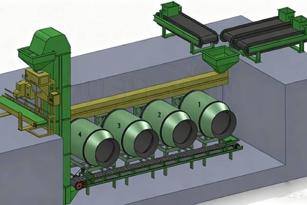 large scale fertilizer blending system design