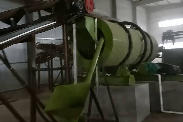 powder coating system to produce biofertilizer