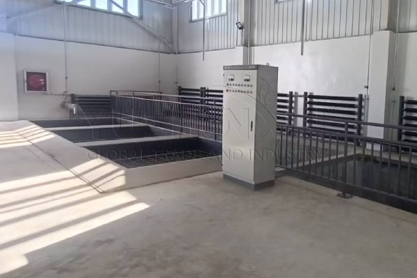 fertilizer batching machine with PLC controller