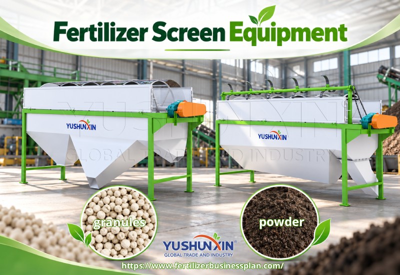 fertilizer screen equipment for sale